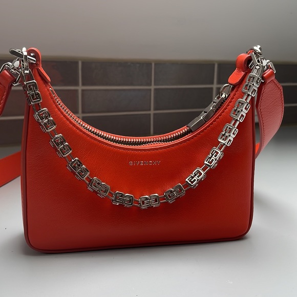 Givenchy Mini Moon cut out bag-Orange - Picture 10 of 10